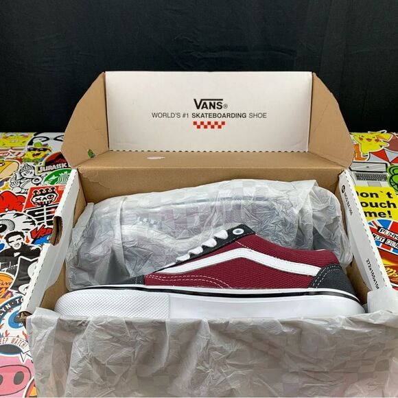 Vans Old Skool Pop Cush Pomegranate Womens Various Sizes - Picture 12 of 13